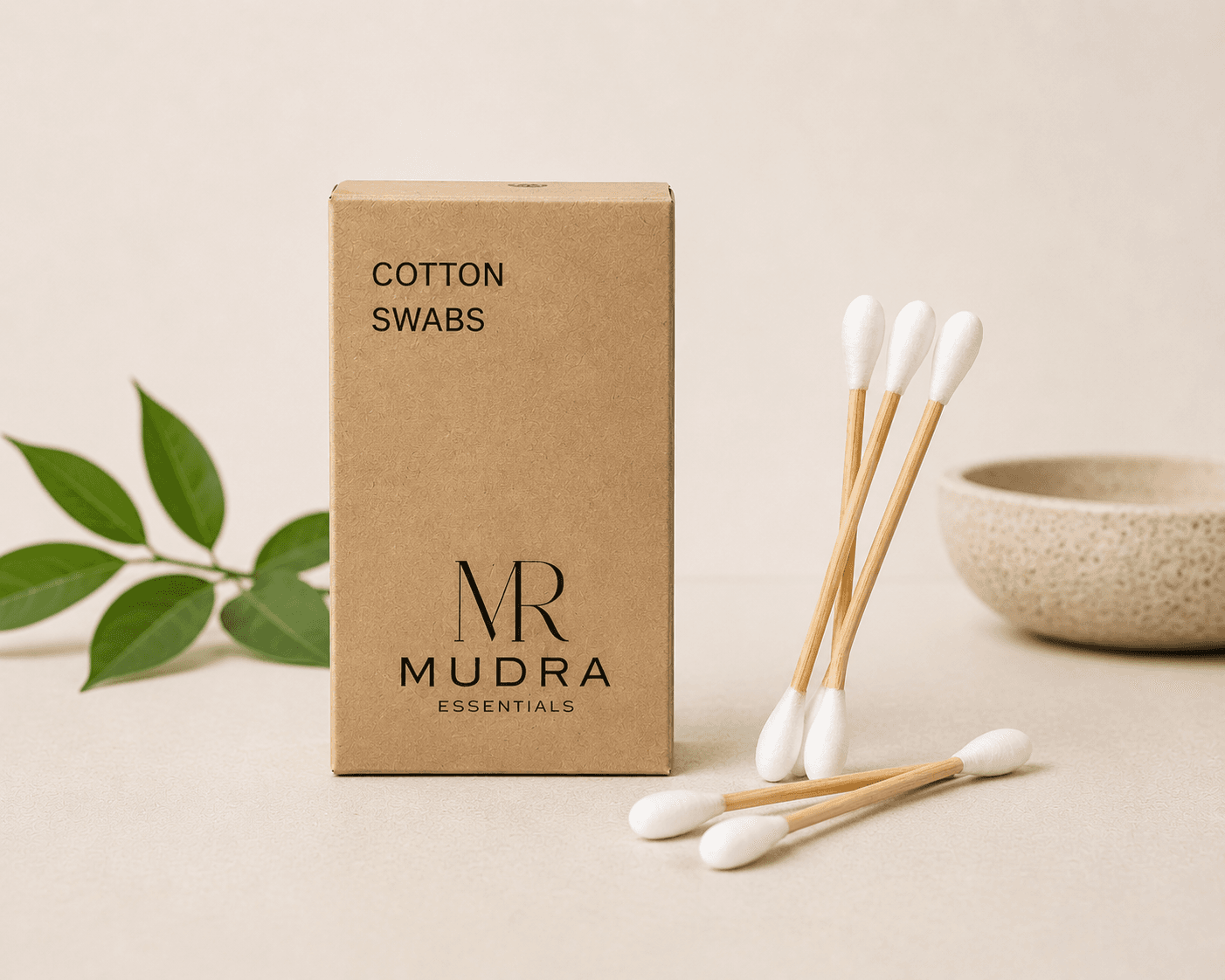 Bamboo Cotton Swabs